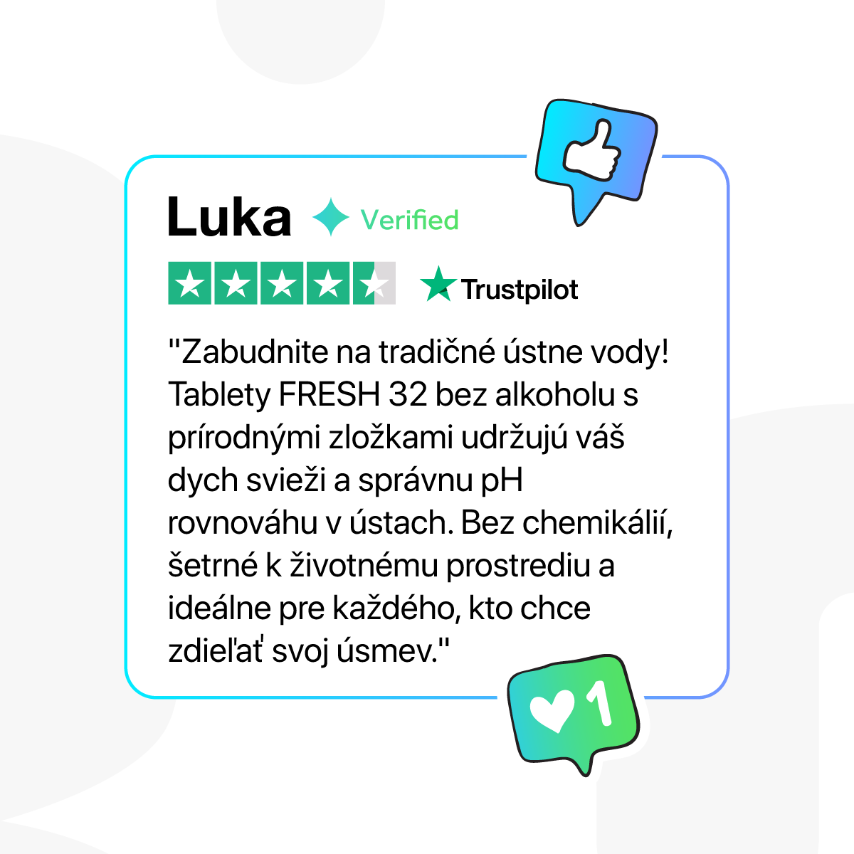 Vodica za ispiranje usta u tabletama