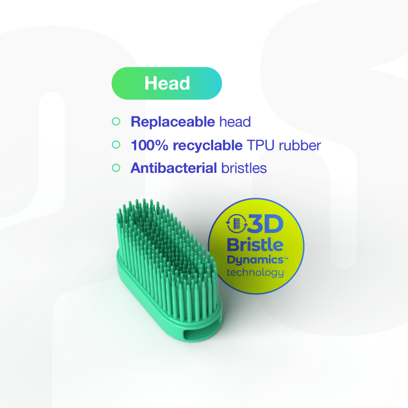 3D Bristle Dynamics™ glave