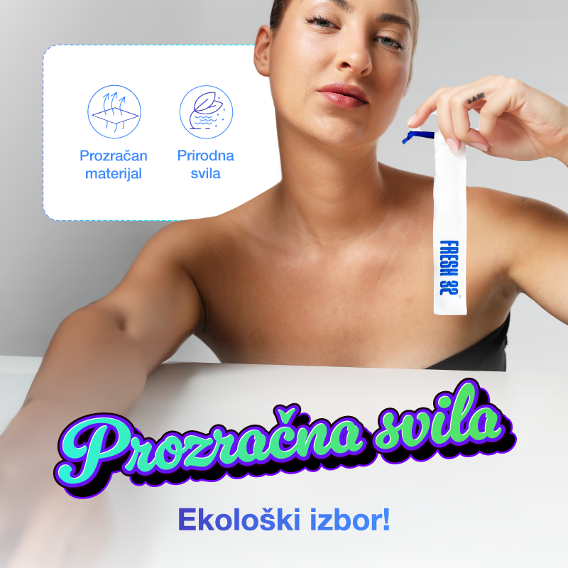 Svilena putna vrećica za četkicu