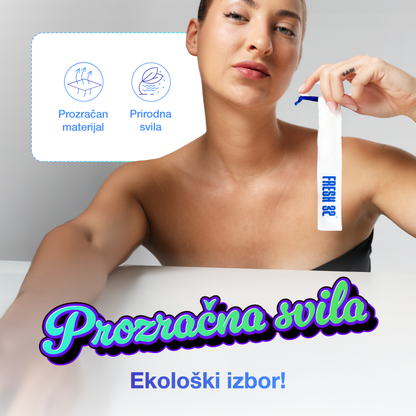 Svilena putna vrećica za četkicu