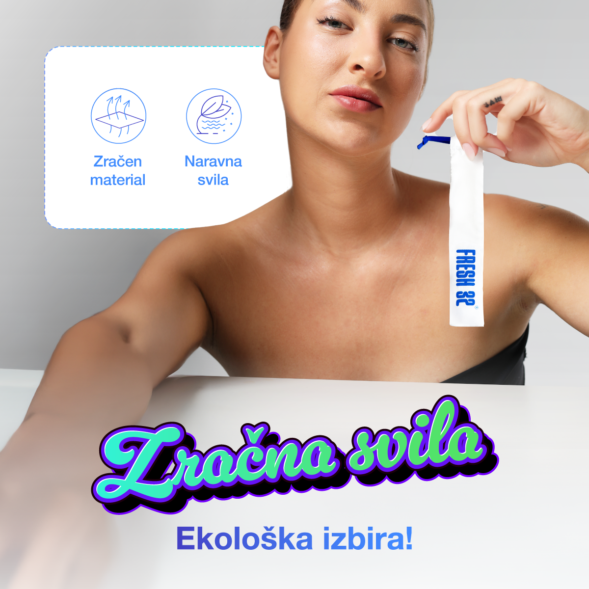 Svilena putna vrećica za četkicu