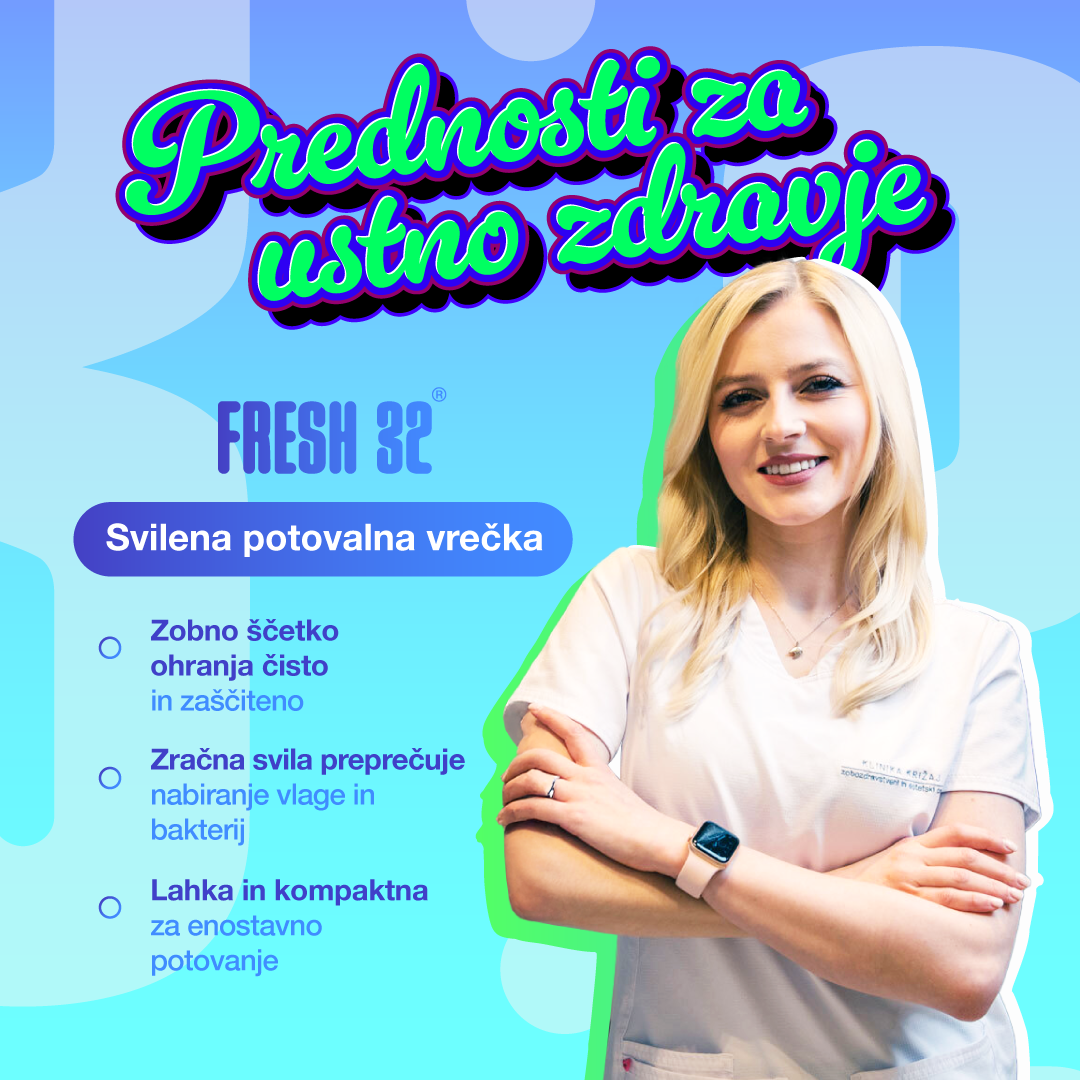 Svilena putna vrećica za četkicu