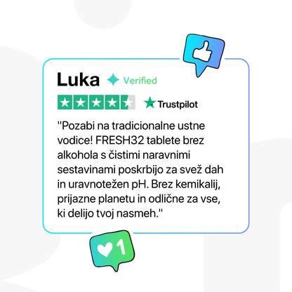 Ustna vodica v tabletkah