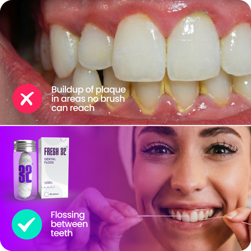 7. Because the worst bacteria hide between your teeth, where toothbrushes can’t reach