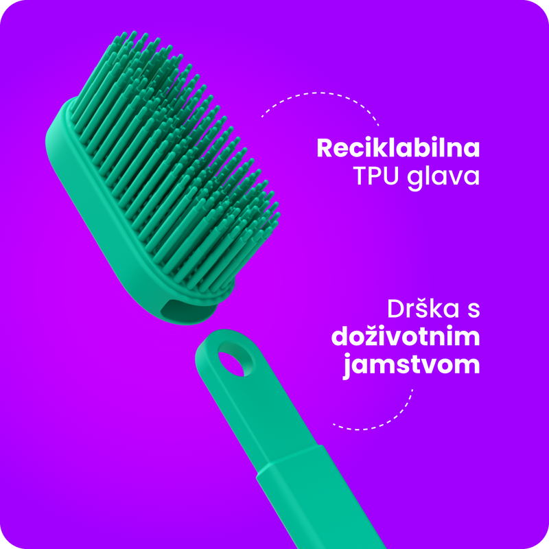 7. Mijenjaš samo glavu, ne cijelu četkicu
