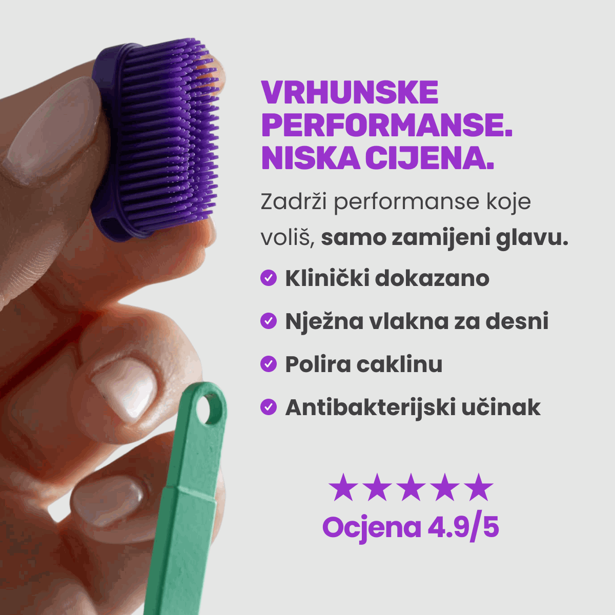 Zamjenske glave 3D Bristle Dynamics™