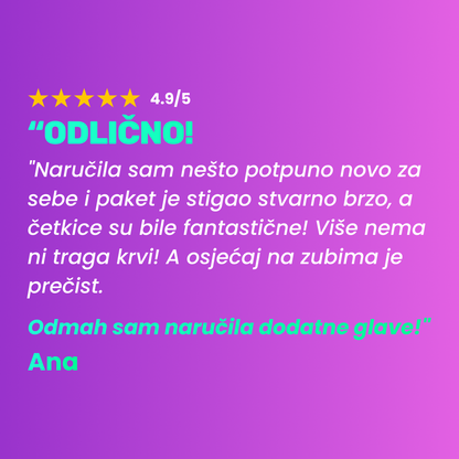 Zamjenske glave 3D Bristle Dynamics™