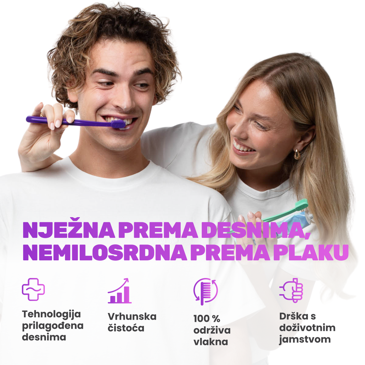 Četkica za zube 3D Bristle Dynamics™