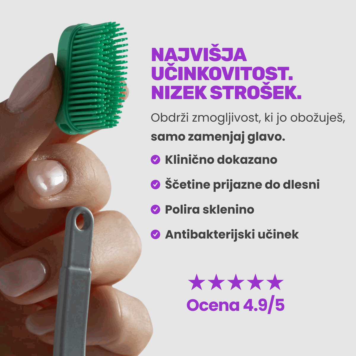 Zamjenske glave 3D Bristle Dynamics™