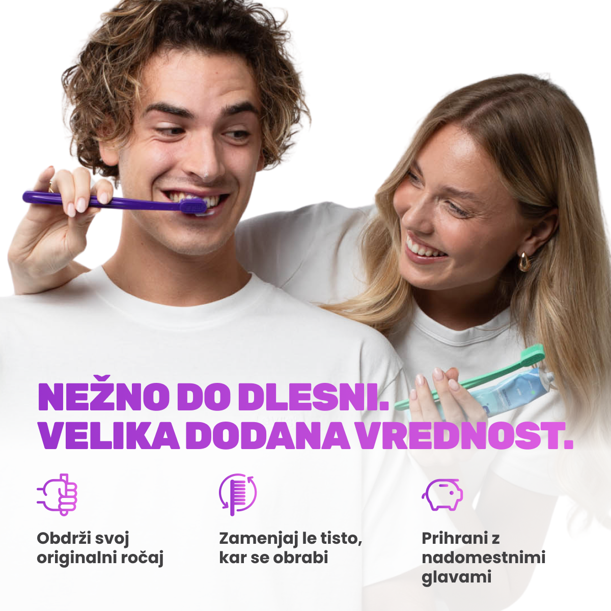 Zamjenske glave 3D Bristle Dynamics™