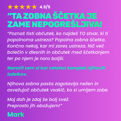 REFILL Oral Care Kit – za 1 osebo