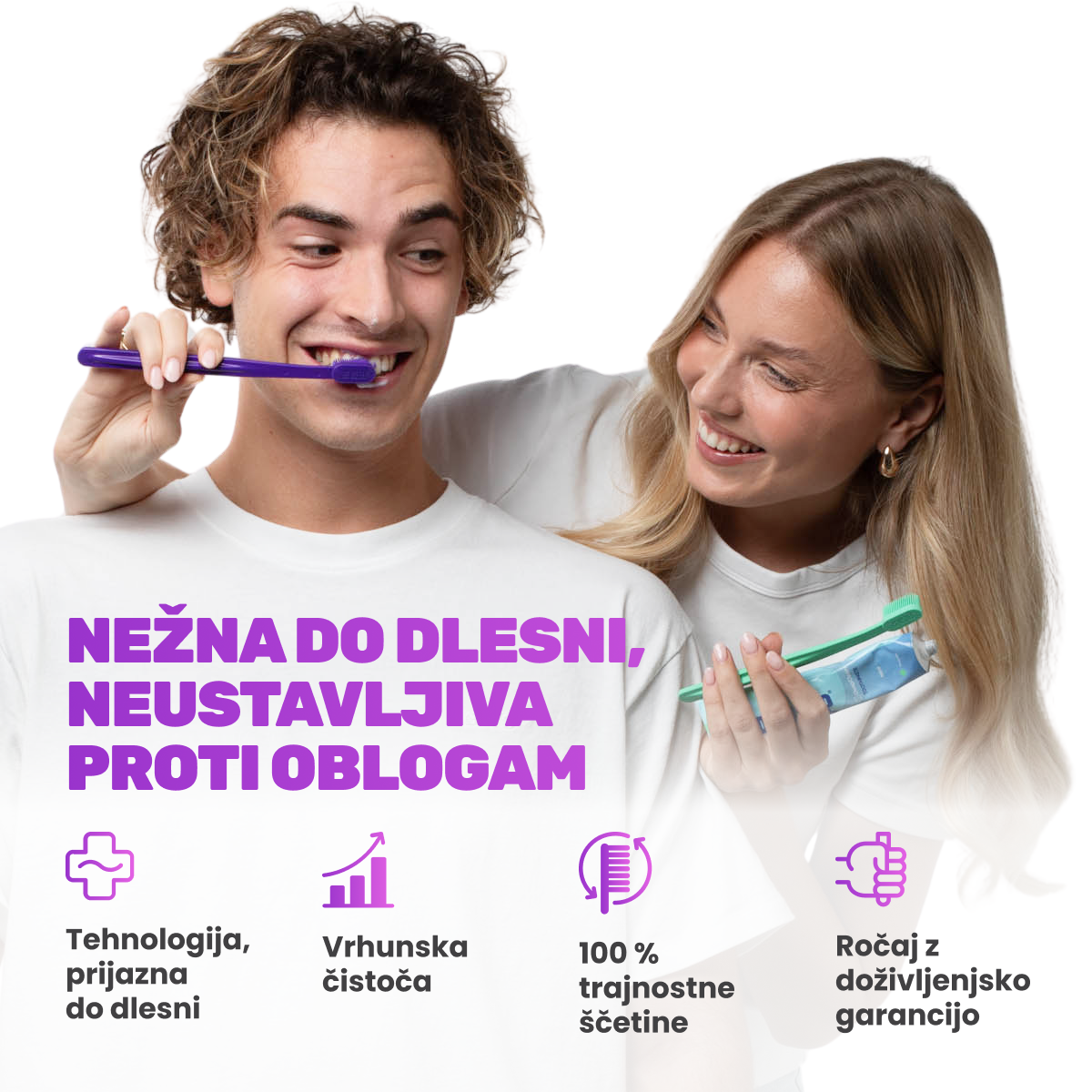 Četkica za zube 3D Bristle Dynamics™