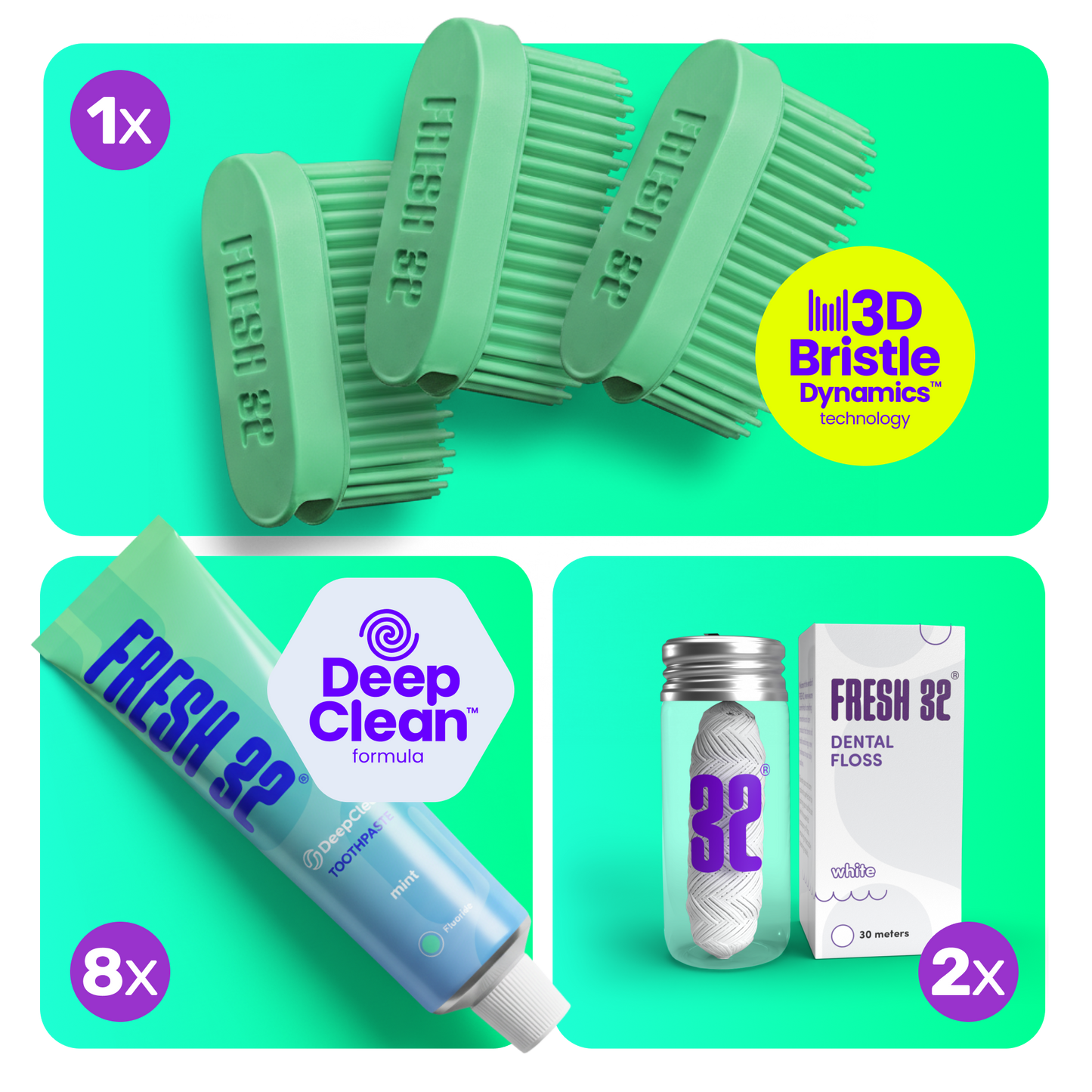 REFILL Oral Care Kit – za 1 osebo