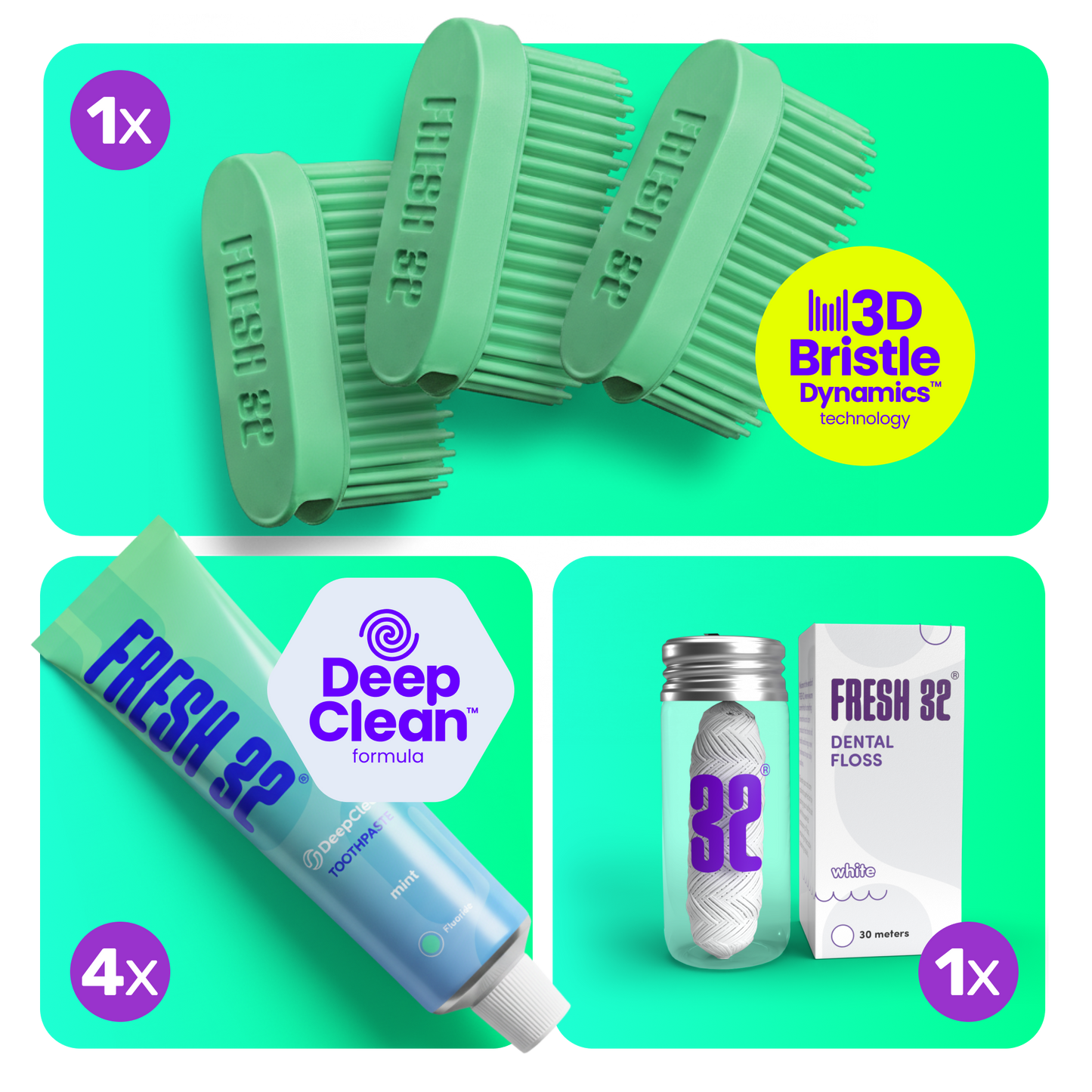 REFILL Oral Care Kit – za 1 osobu