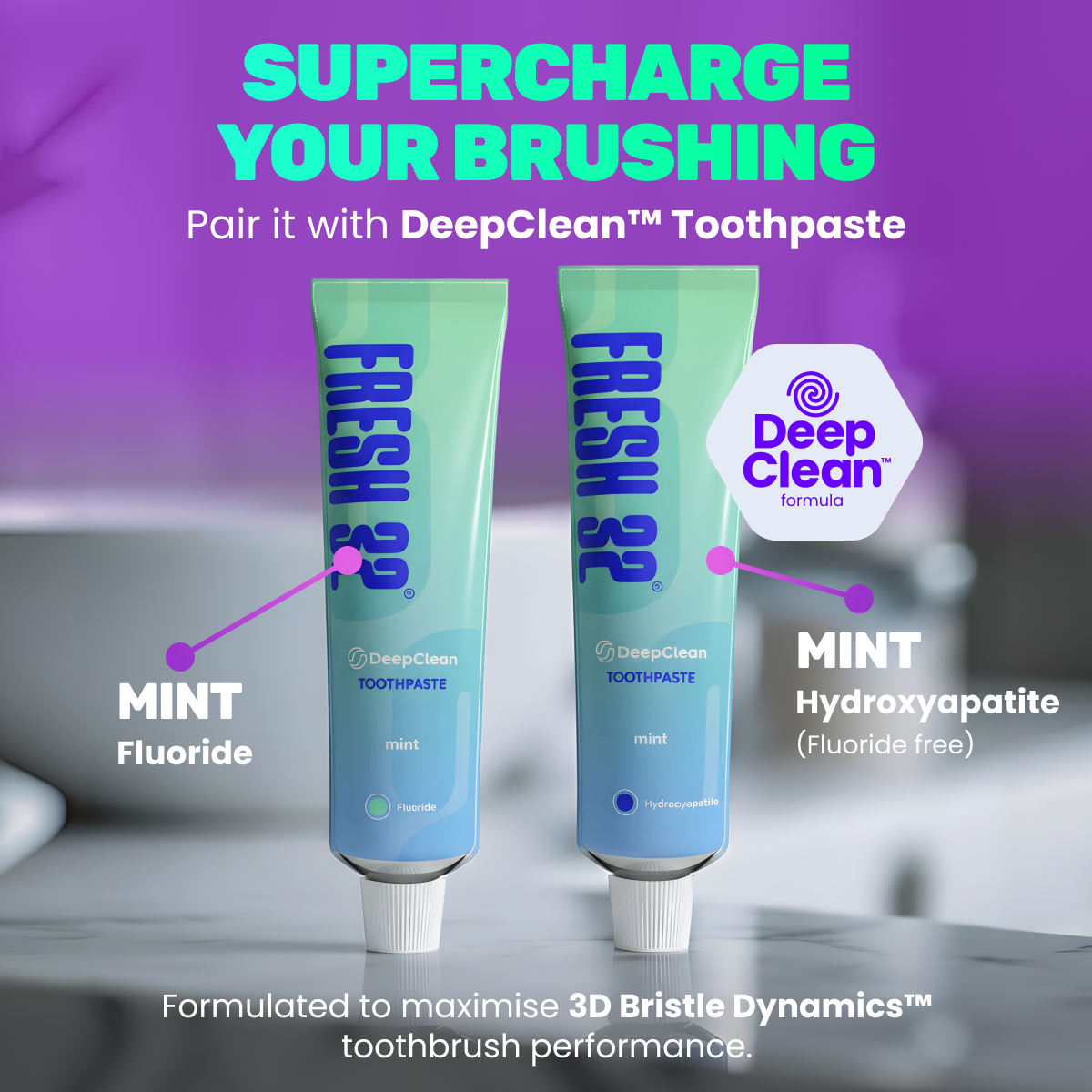 Zamjenske glave 3D Bristle Dynamics™