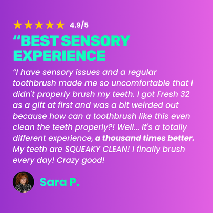 3D Bristle Dynamics™ toothbrush