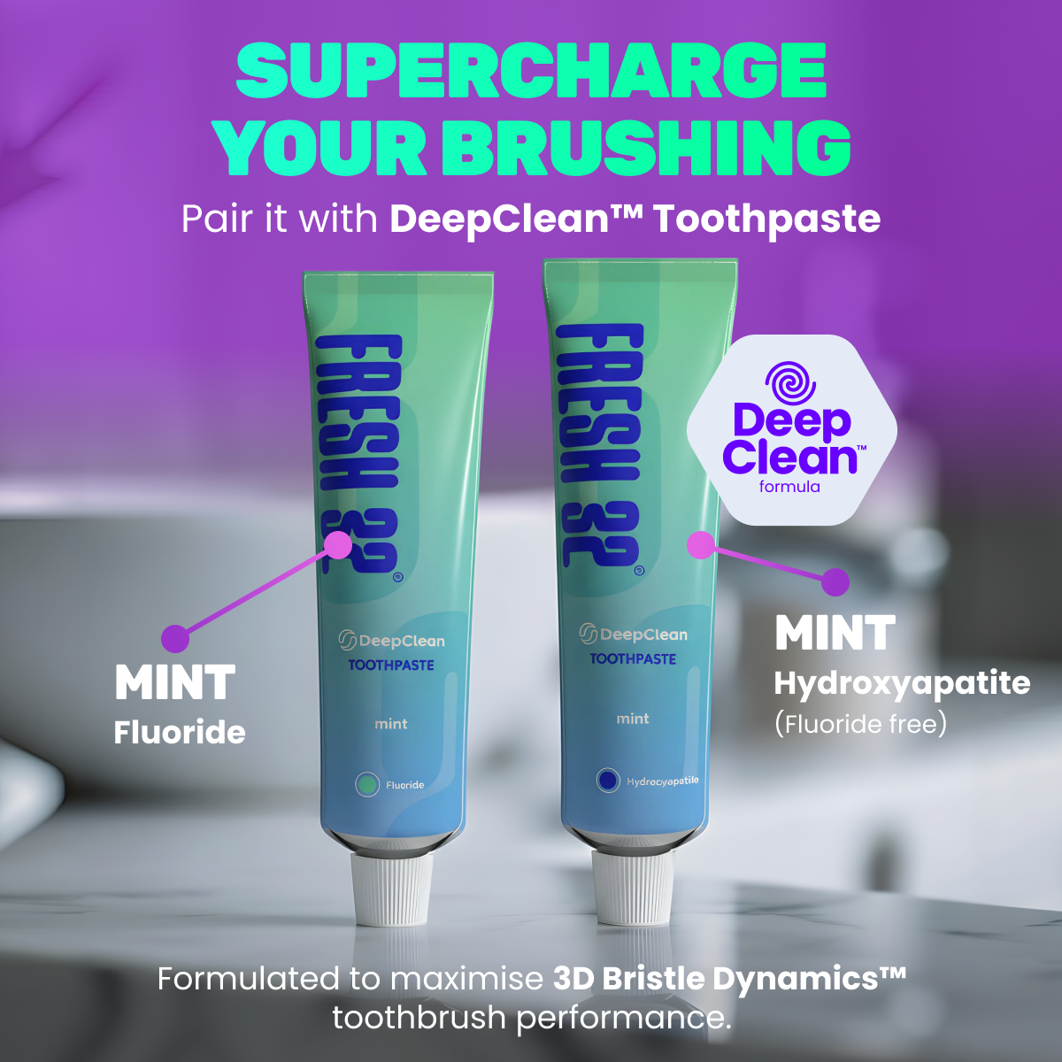 Četkica za zube 3D Bristle Dynamics™