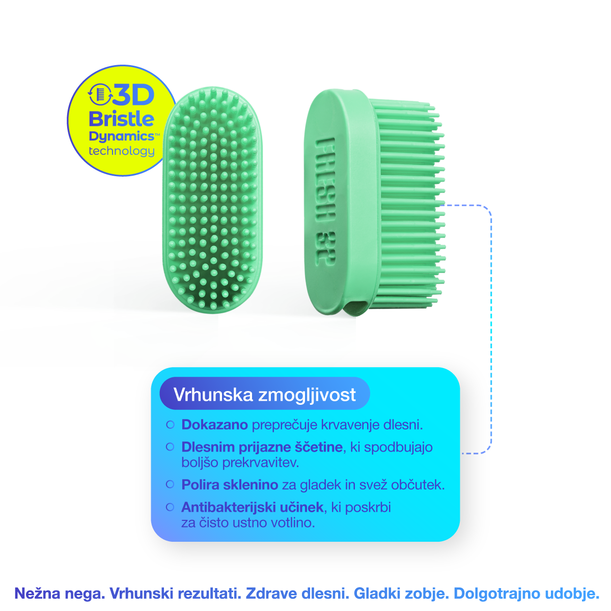 3D Bristle Dynamics™ heads