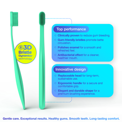 3D Bristle Dynamics™ toothbrush